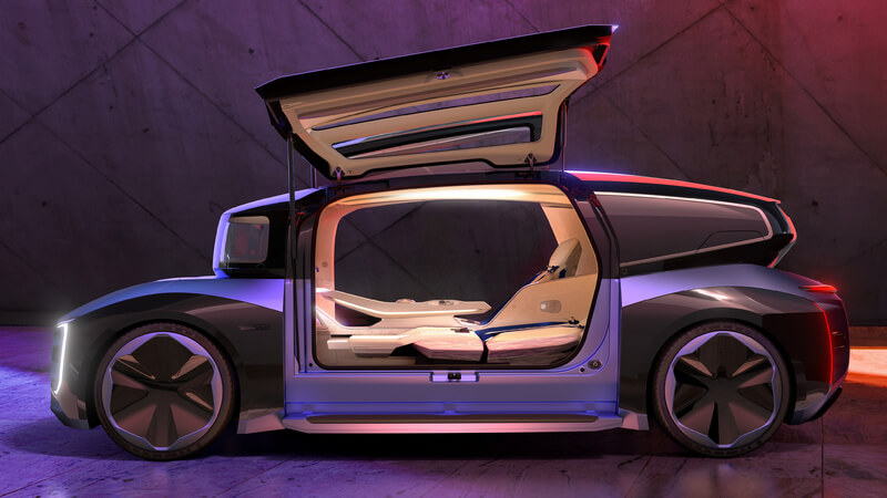 Volkswagen福斯宣告下個世代車子的樣貌！《Gen.Travel》未來概念車模擬圖